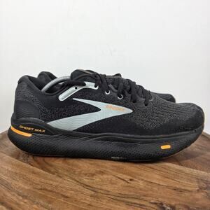 Brooks Ghost Max 1104061D038 Mens Black And Blue Size 12.5 Running Shoes